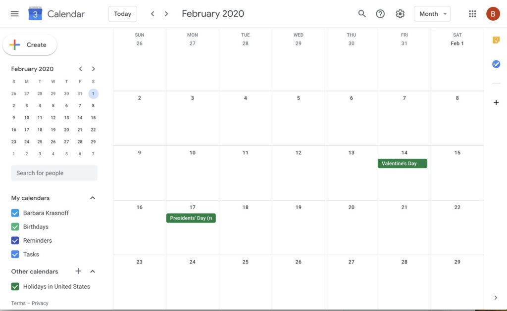 Google Calendar